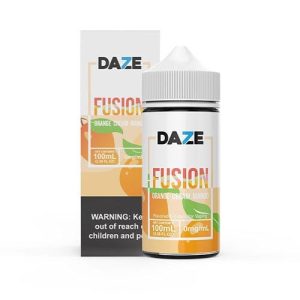 7 Daze Fusion Orange Cream Mango 100ml Vape Juice disposable vape - Aus Vape King