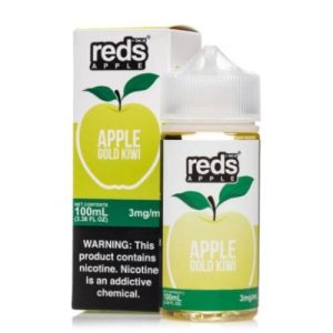 7 Daze Reds Apple Gold Kiwi 100ml Vape Juice disposable vape - Aus Vape King