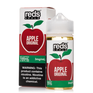 7 Daze Reds Apple Original 100ml Vape Juice disposable vape - Aus Vape King