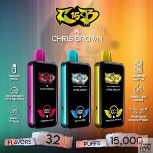 CB15K x Chris Brown 15000 Puffs Disposable BOGO disposable vape - Aus Vape King