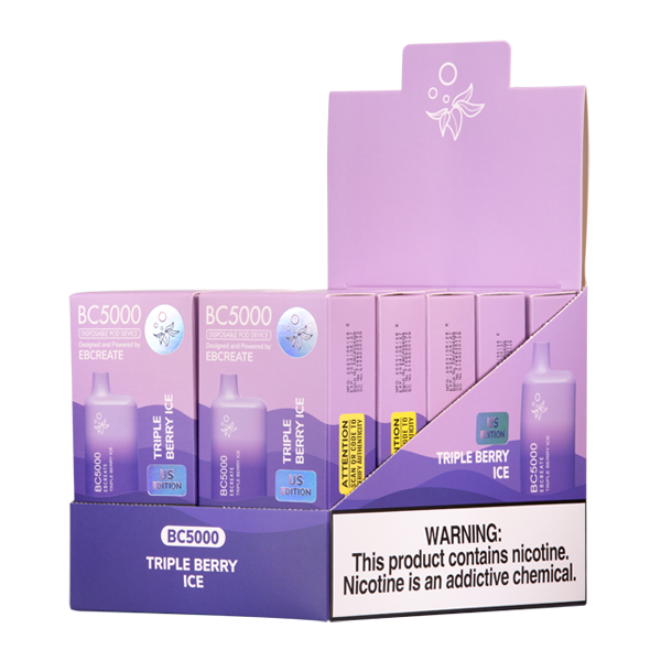 Triple Berry Ice BC5000 | Vape King Australia Triple Berry Ice BC5000 - Image 2
