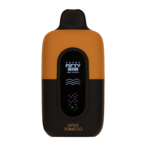 Gold Tobacco Fifty Bar 20K disposable vape - Aus Vape King