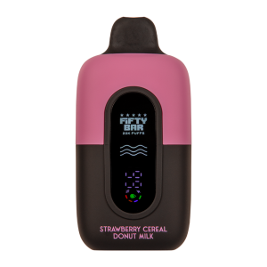 Strawberry Cereal Donut Milk Fifty Bar 20K disposable vape - Aus Vape King