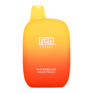 Watermelon Sour Peach Flum Pebble disposable vape - Aus Vape King