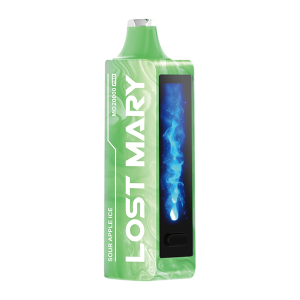 Sour Apple Ice Lost Mary MO20000 PRO disposable vape - Aus Vape King