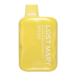 Banana Raspberry Ice Lost Mary OS5000 disposable vape - Aus Vape King