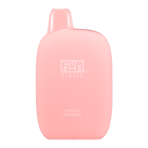 Peach Orange FLUM Pebble disposable vape - Aus Vape King