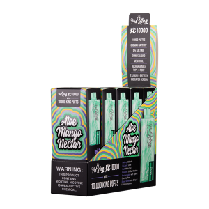Aloe Mango Nectar Pod King XC10000 disposable vape - view 1 - Aus Vape King