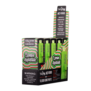 Lemon Appleade Pod King XC10000 disposable vape - view 1 - Aus Vape King