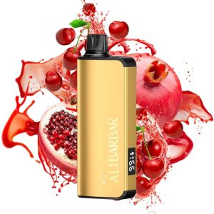 Alibarbar Ingot Cherry Pomegranate 9000 puffs disposable vape device available in Australia at Aus Vape King