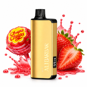 ALIBARBAR INGOT Chupa Chups Strawberry 9000 Puffs disposable vape device available in Australia