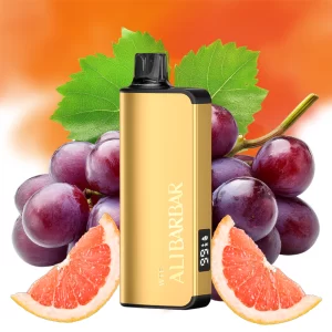 ALIBARBAR INGOT Grape Grapefruit 9000 puffs disposable vape device available at Aus Vape King Australia