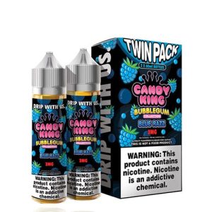 Shop | Vape King Australia Candy King Twin Pack Bubblegum Blue Razz 2x 60ml Vape Juice disposable vape - Aus Vape King