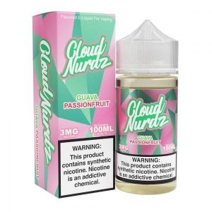 Shop | Vape King Australia Cloud Nurdz Guava Passion Fruit TF Vape Juice 100ml disposable vape - Aus Vape King
