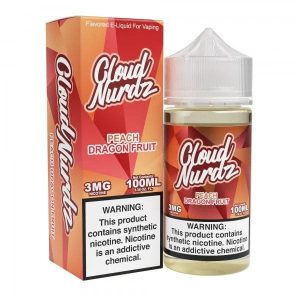 Shop | Vape King Australia Cloud Nurdz Peach Dragon Fruit TF Vape Juice 100ml disposable vape - Aus Vape King