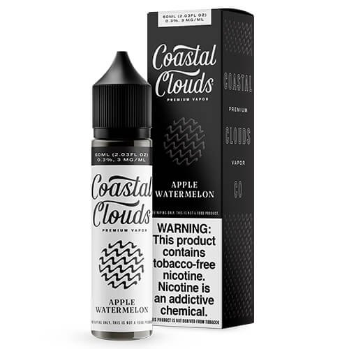 Coastal Clouds Apple Watermelon 60ml TF Vape Juice | Vape King Australia Coastal Clouds Apple Watermelon 60ml TF Vape Juice