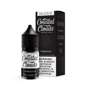 Coastal Clouds Saltwater Tobacco 30ml Nic Salt Vape Juice disposable vape - Aus Vape King