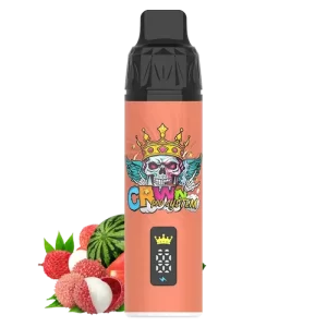 Crwn Kit โ Lychee Watermelon โ 9,000 disposable vape - Aus Vape King
