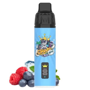 Crwn Kit – Strawberry Raspberry Blueberry – 9,000 disposable vape - Aus Vape King