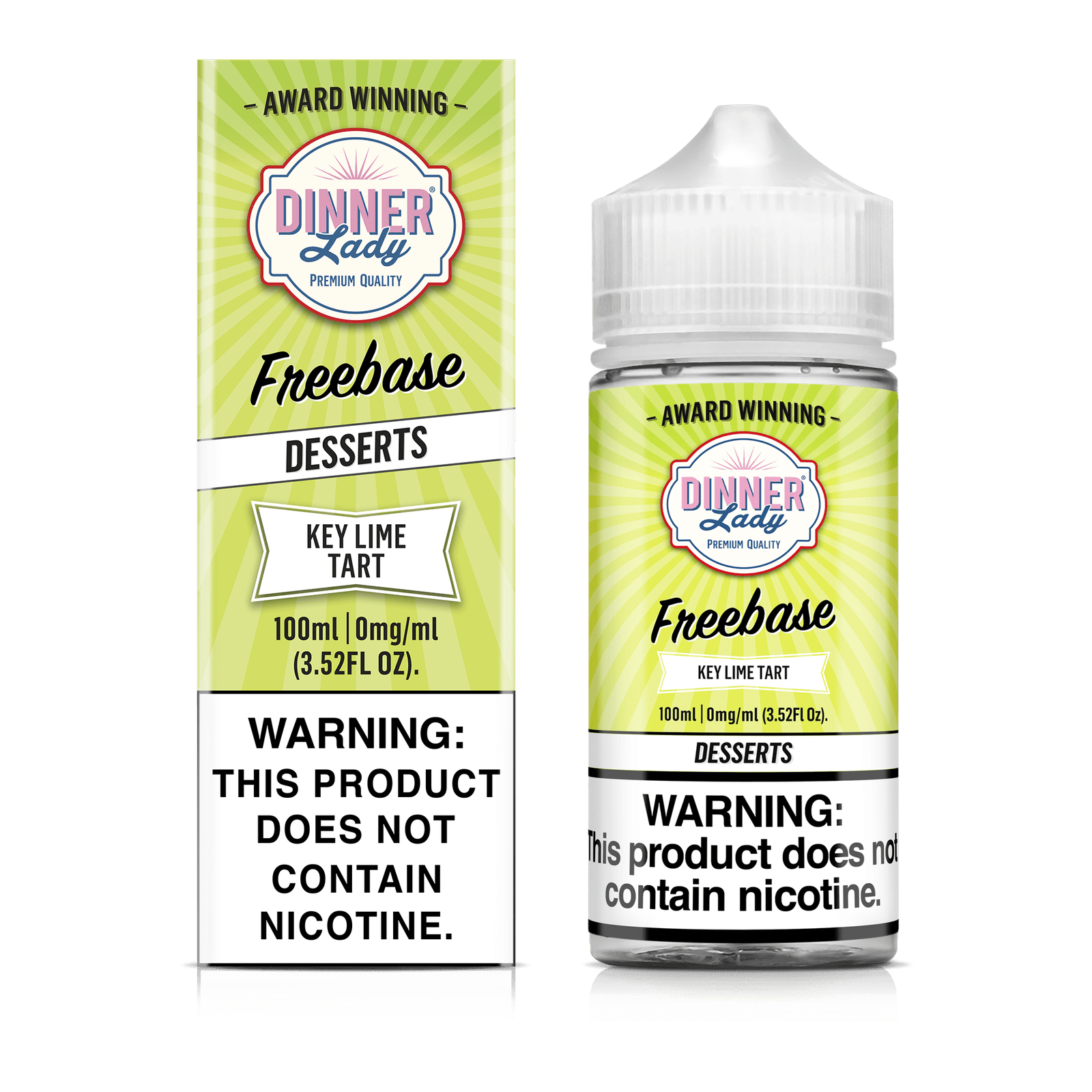Dinner Lady Key Lime Tart 100ml | Vape King Australia Dinner Lady Key Lime Tart 100ml