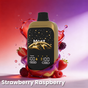 Double Happiness Action Strawberry Raspberry 12,000 disposable vape - Aus Vape King