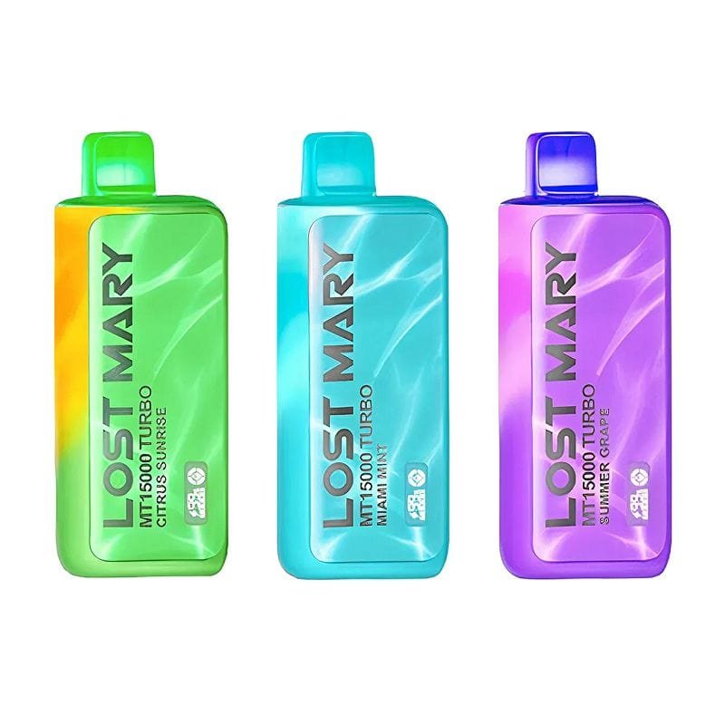 Lost Mary MT15000 Turbo Disposable Vape (0% & 5%, 15000 Puffs)