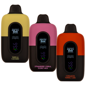 Fifty Bar 20K Black Series Sampler disposable vape - Aus Vape King
