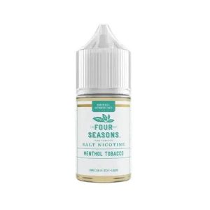 Four Seasons E-Liquids Menthol Tobacco 30ml Nic Salt Vape Juice disposable vape - Aus Vape King