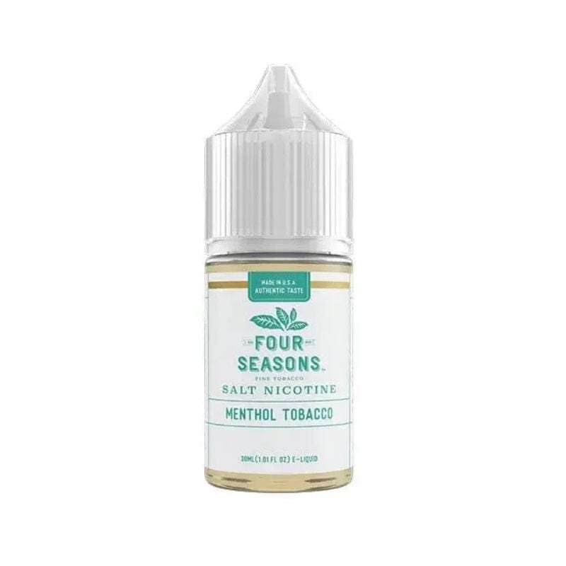Four Seasons E-Liquids Menthol Tobacco 30ml Nic Salt Vape Juice