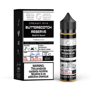 Shop | Vape King Australia GLAS Basix Series Vape Juice Butterscotch Reserve 60ml disposable vape - Aus Vape King