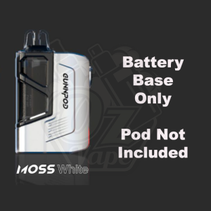 Gunnpod Moss Battery Base Only – White disposable vape - Aus Vape King