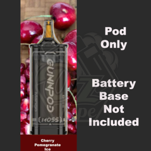Gunnpod Moss Pod Only – Cherry Pomegranate Ice – 8,000 disposable vape - Aus Vape King