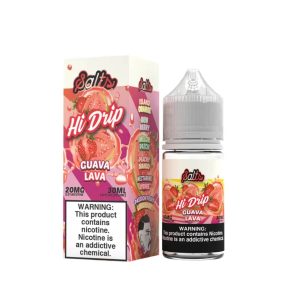 Guava Lava Nic Salt Vape Juice 30ml – Hi Drip disposable vape - Aus Vape King