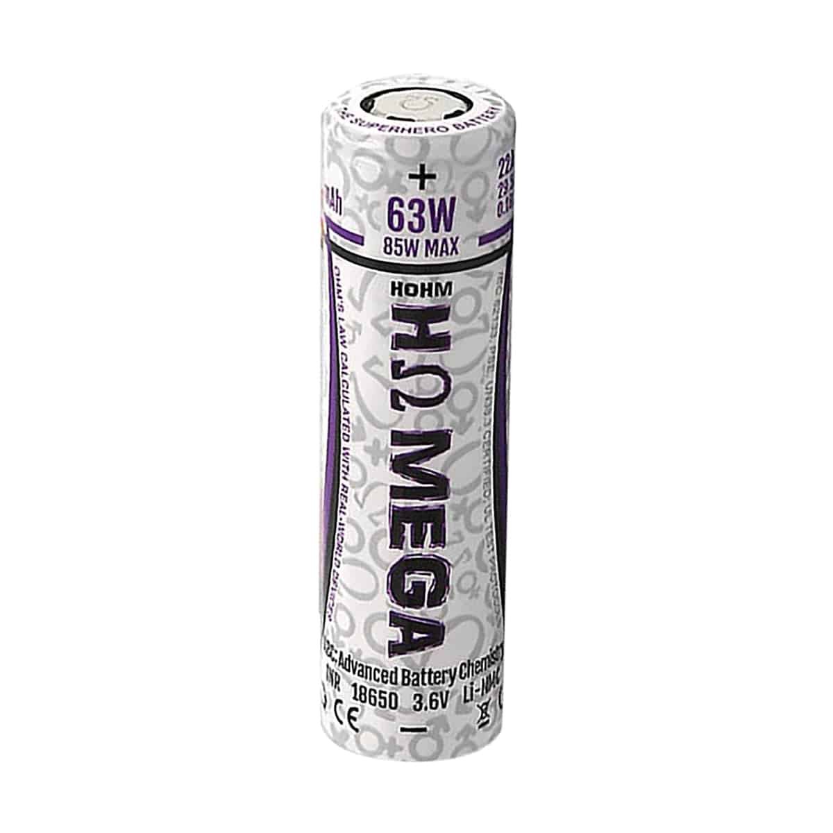 Hohm MEGA 18650 2500mAh 22A Battery