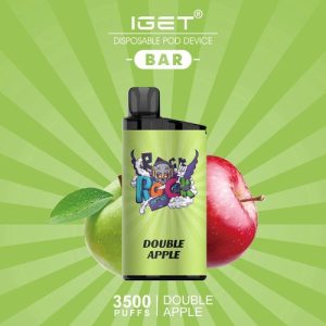 IGET Bar – Double Apple – 3500 disposable vape - Aus Vape King