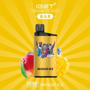 IGET Bar – Mango Ice – 3500 disposable vape - Aus Vape King