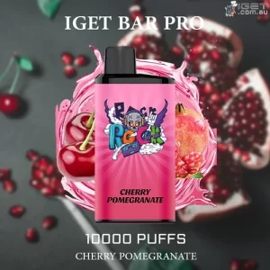 IGET Bar Pro – Cherry Pomegranate – 10,000 disposable vape - Aus Vape King