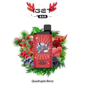 IGET Bar – Quadruple Berry – 3500 disposable vape - Aus Vape King