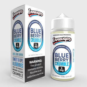 Innevape Blueberry Crumble 100ml disposable vape - Aus Vape King