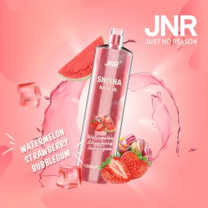 JNR Shisha Hookah – Watermelon Strawberry bubble gum 12,000 – AusVape Direct disposable vape - Aus Vape King
