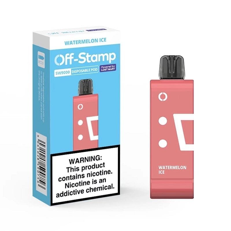 Lost Mary Off-Stamp SW9000 Disposable Replacement Pod | Vape King Australia Lost Mary Off-Stamp SW9000 Disposable Replacement Pod - Image 2