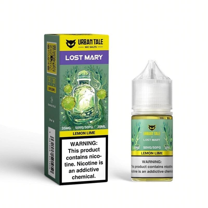 Lost Mary x Urban Tale Lemon Lime Nic Salt Vape Juice 30ml