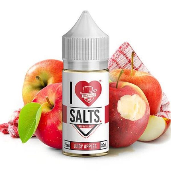 Mad Hatter I Love Salts ICE Juicy Apple 30ml disposable vape - Aus Vape King