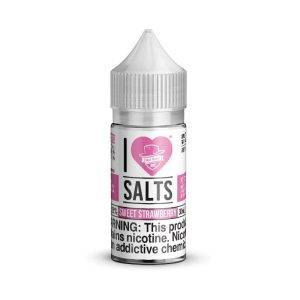 I Love Salts Sweet Strawberry 30ml Nic Salt Vape Juice disposable vape - Aus Vape King
