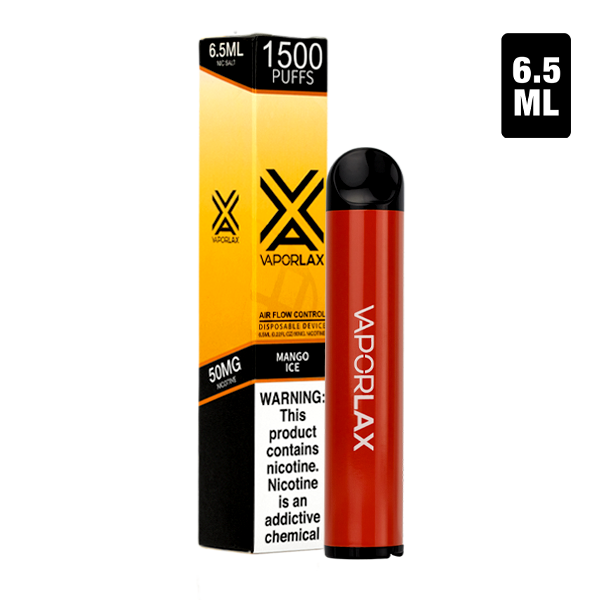 Mango Ice by VaporLax | Vape King Australia Mango Ice by VaporLax disposable vape - view 3 - Aus Vape King