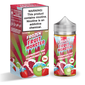 Frozen Fruit Monster Strawberry Kiwi Pomegranate Ice 100ml Vape Juice disposable vape - Aus Vape King