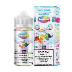 Shop | Vape King Australia Pod Juice Rainbow Freeze TF 100ml Vape Juice disposable vape - Aus Vape King