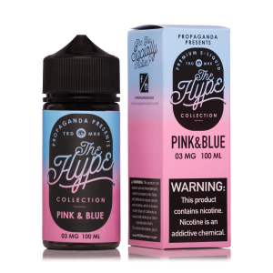 The Hype Pink & Blue 100ml Vape Juice disposable vape - Aus Vape King