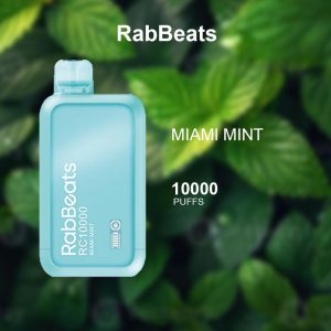 RABBEATS BAR MIAMI MINT – 10,000 PUFFS – AusVape Direct disposable vape - Aus Vape King