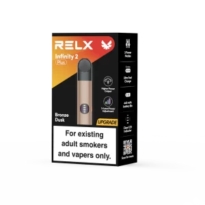 RELX Infinity2 Plus Device Bronze Dusk disposable vape - Aus Vape King